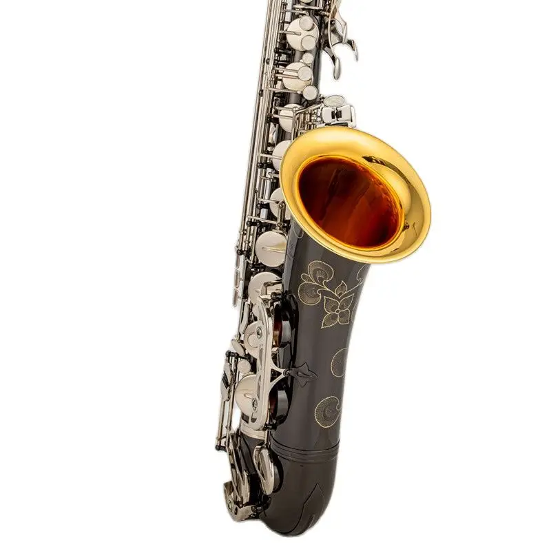 

yanagisawa Musical Instruments T-WO37 Tenor Saxophone Bb Tone Black Nickel Silver Key Sax With Case Mouthpiece Gloves
