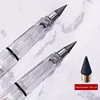 13Pcs/set Transparent Eternal Pencils with 12 Color Interchangeable Heads Ink Free Art Painting Office Signature Tools Unlimited 5