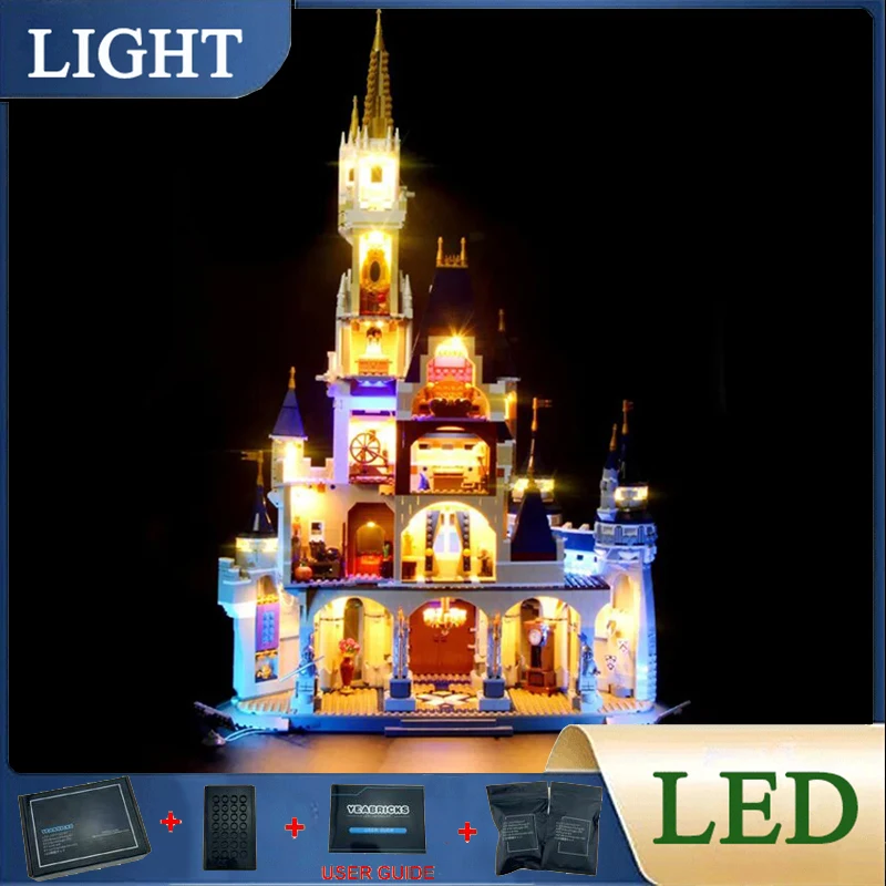 

Diy LED Light Kit For LEGO 71040 Castle （Only LED Light，Without Blocks Model)