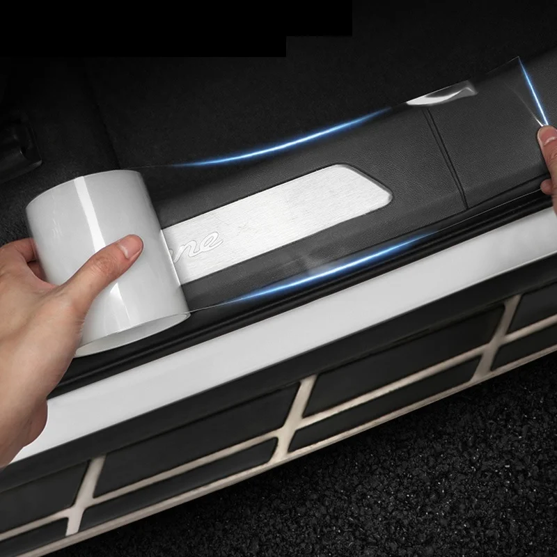 Car Protective Trunk Door Sill Film Accessories