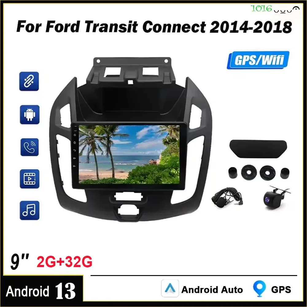 Android Car Stereo For Ford Transit With GPS WiFi Bluetooth