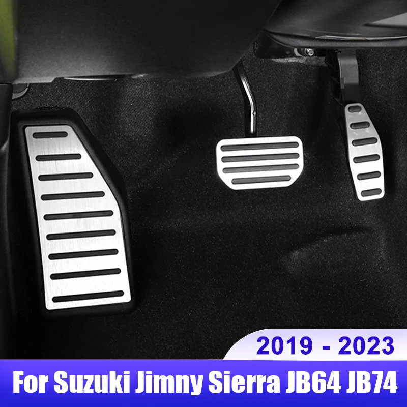 

For Suzuki Jimny Sierra JB64 JB74 2019 2020 2021 2022 2023 JB64W JB74W Car Accelerator Brake Foot Rest Pedals Cover Accessories