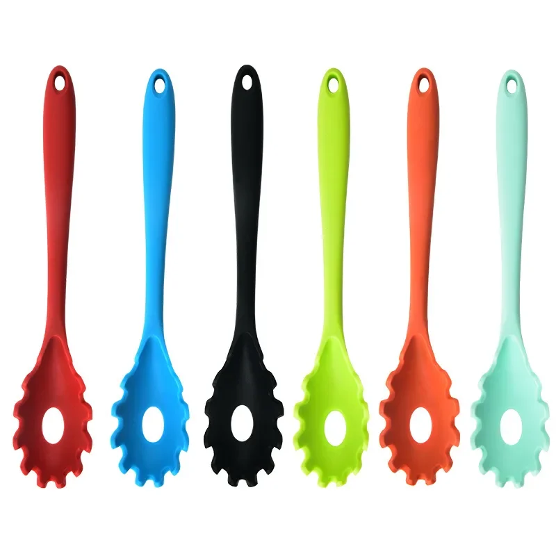 1 Pcs Kitchenware Silicone Grab Shovel Hot Pot Colander Noodle Fishing Spoon Claw Kitchen Cooking Tools