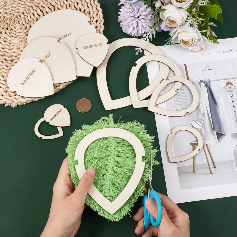 Macrame Leaf Cutting Templates 3