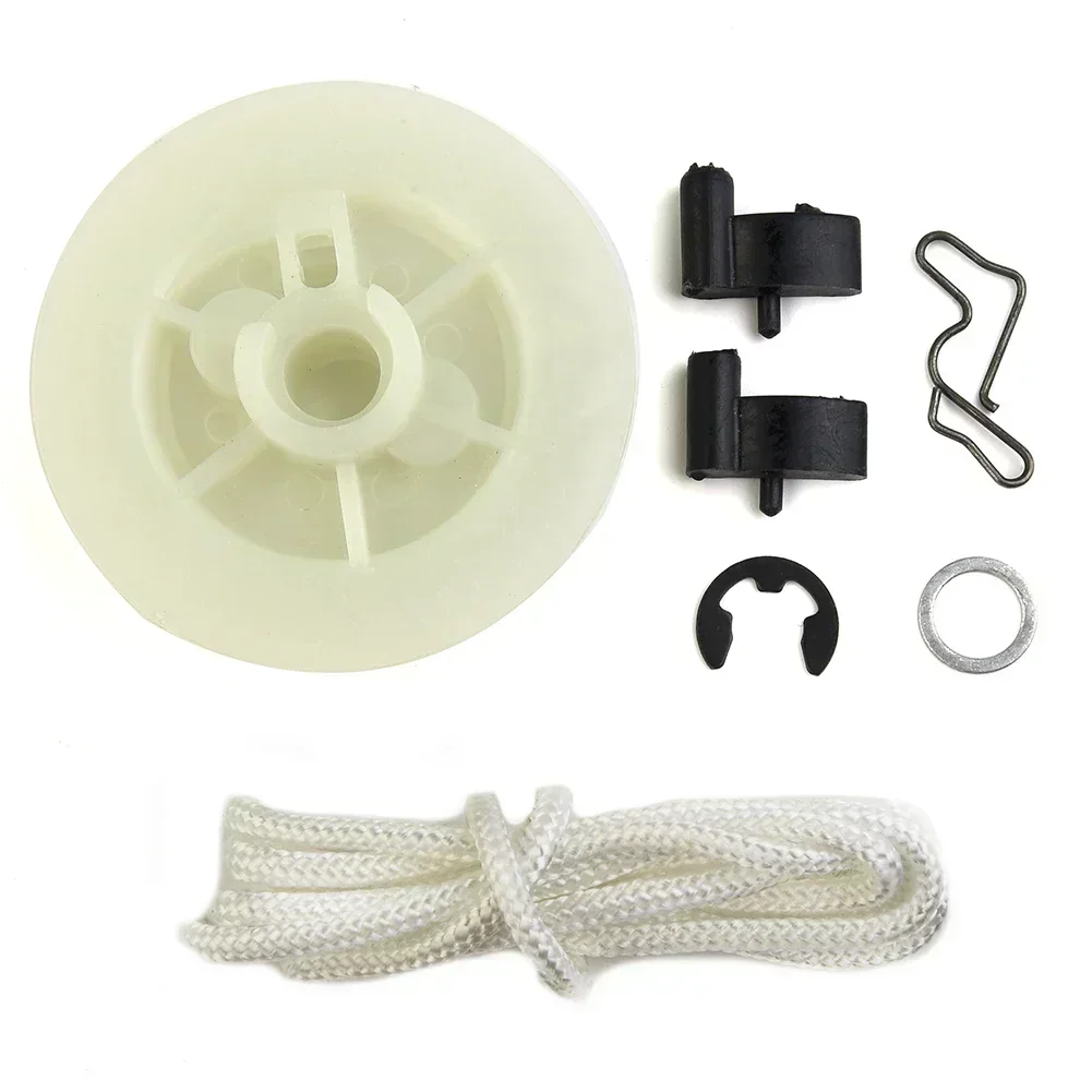 Pulley+Pawl Starter Pulley Recoil Kit Started Rope Fits For Stihl 021 023 025 MS210 MS230 MS250 Durable