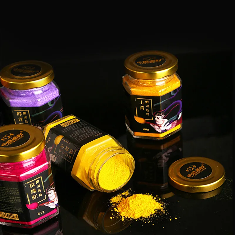 34colorMineralGrindingPaintingToner200MeshArtistOilPaint