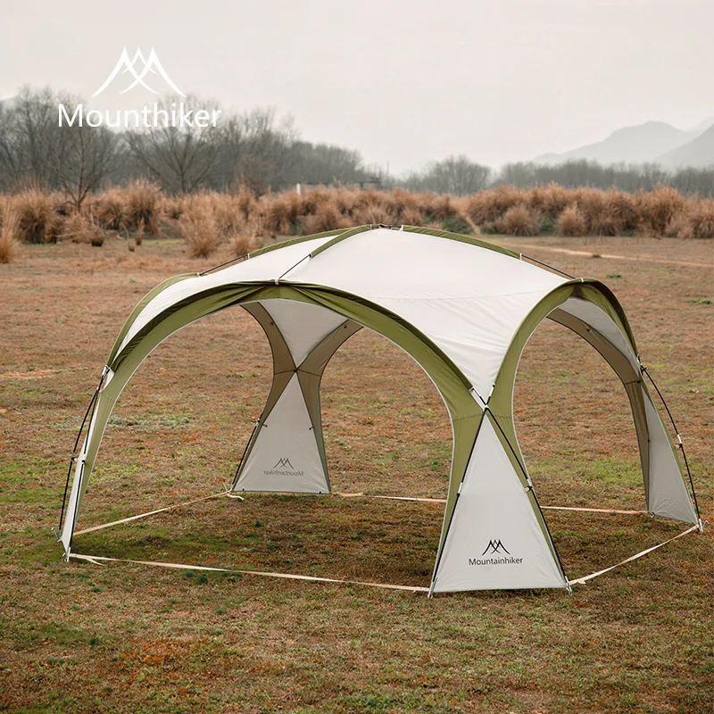 

무료 배송 8-10Person Outdoor Camping Dome Tents Light Luxury Round Big Canopy Large Awning Pergola Tent