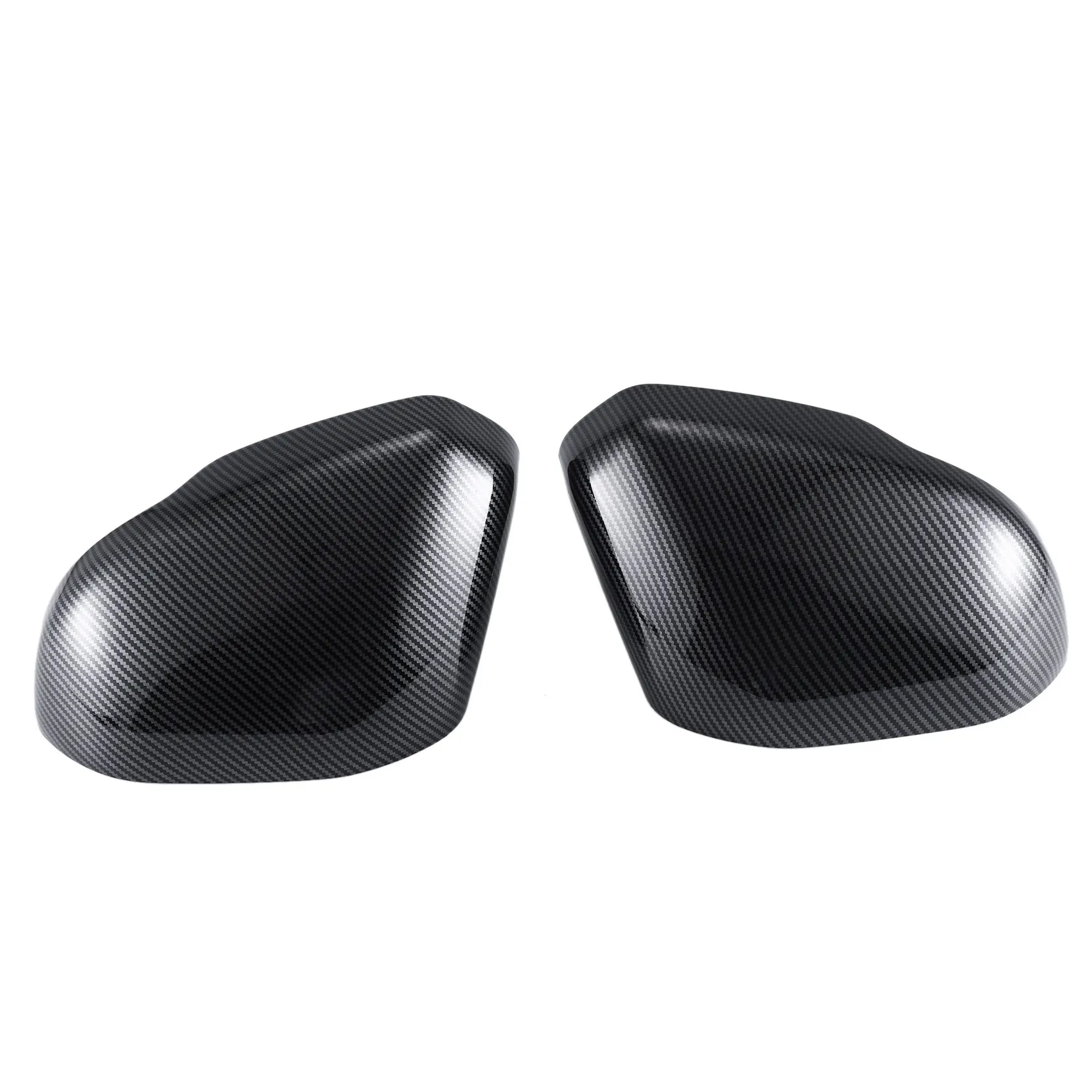 

Car Carbon Fiber Rearview Side Glass Mirror Cover Trim Frame Side Mirror Caps for -V 2022 2023