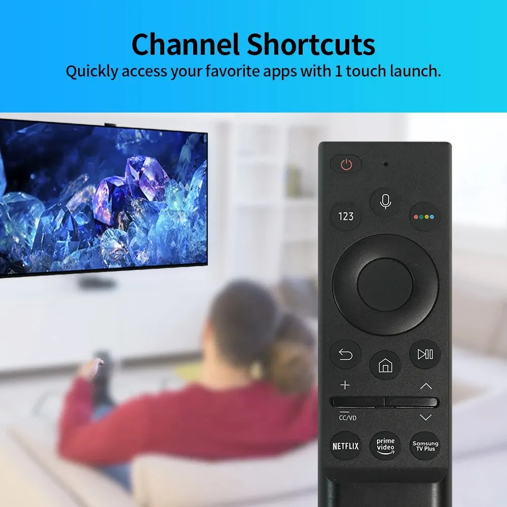 Voice Remote Control for Samsung Smart TV QLED Series