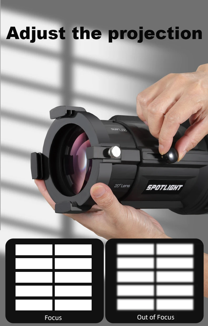 OT1 III Bowens Mount Focalize Conical Snoots Optical For Photography Lighting Le