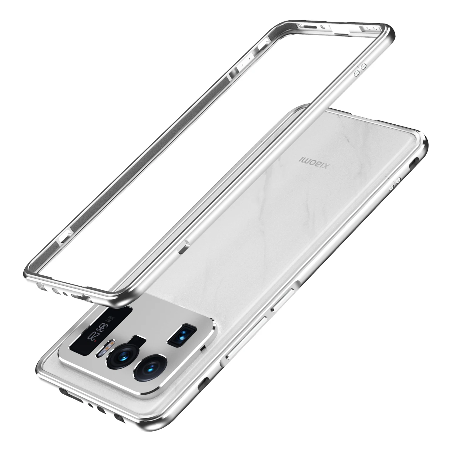 

Luxury Double Patchwork Color Aluminum Bumper For Xiaomi 12 Pro Metal Camera Protection For Xiaomi 11 Ultra 11 Pro Cover Coque