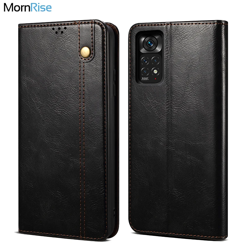 

Vintage Leather Flip Cover For Xiaomi Redmi Note 11 11 Pro 5G Wallet Case Card Stand Magnet Book Cover Luxury Phone Fundas