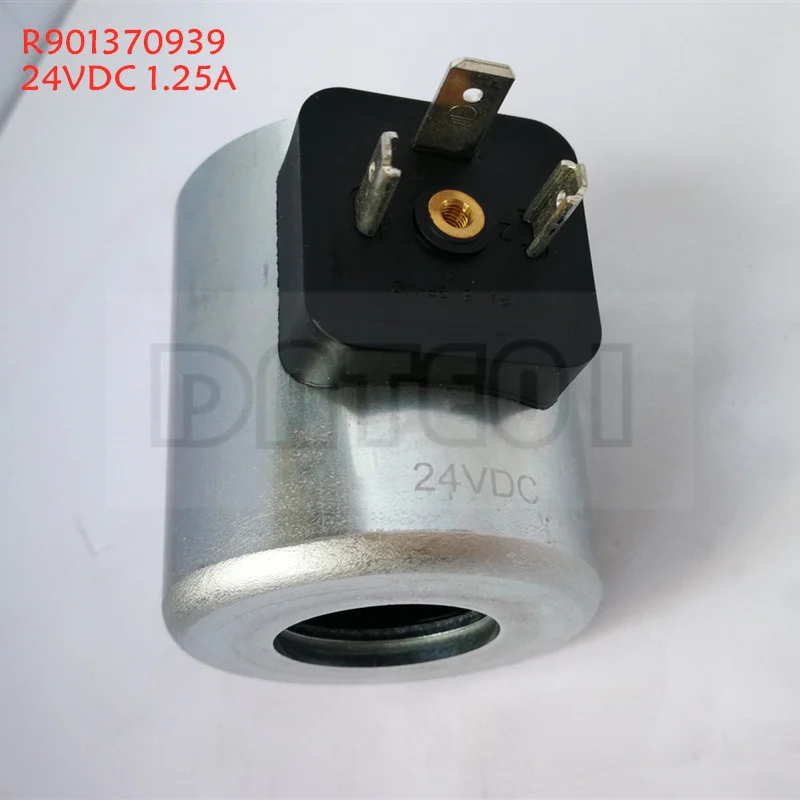 1pcs 100% New Rexroth Solenoid Valve Coil R901393577/R901393412 12VDC/24VDC (R901393412 (12VDC