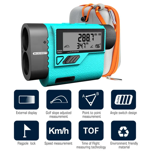 Mileseey quality PF3S golf pinseeker & slope compensation golf caddy