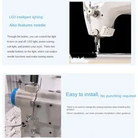 220V 750W sewing machine flat car modified all-in-one motor electric control mute energy saving NEW 2