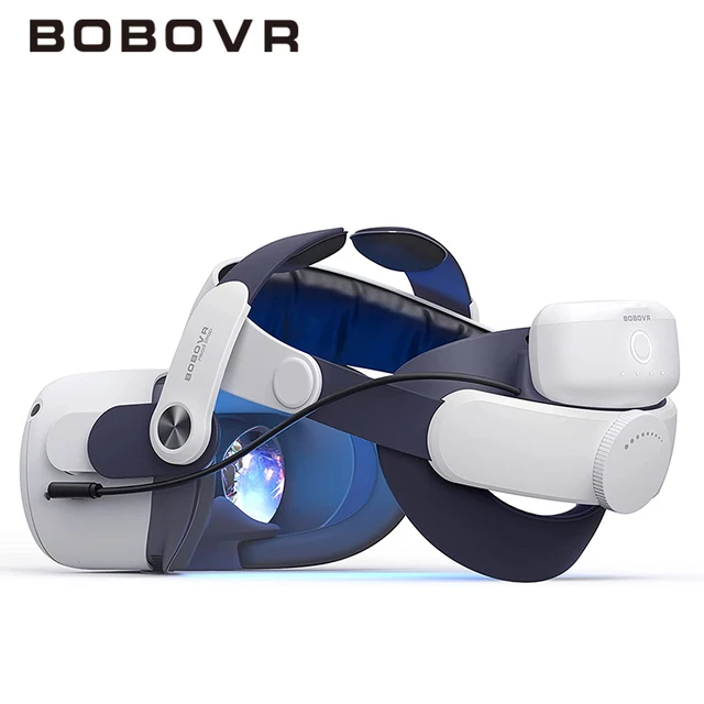 BOBOVR M2 Plus Head Strap with Battery Dock: The Ultimate VR Accessory for Enhanced Comfort