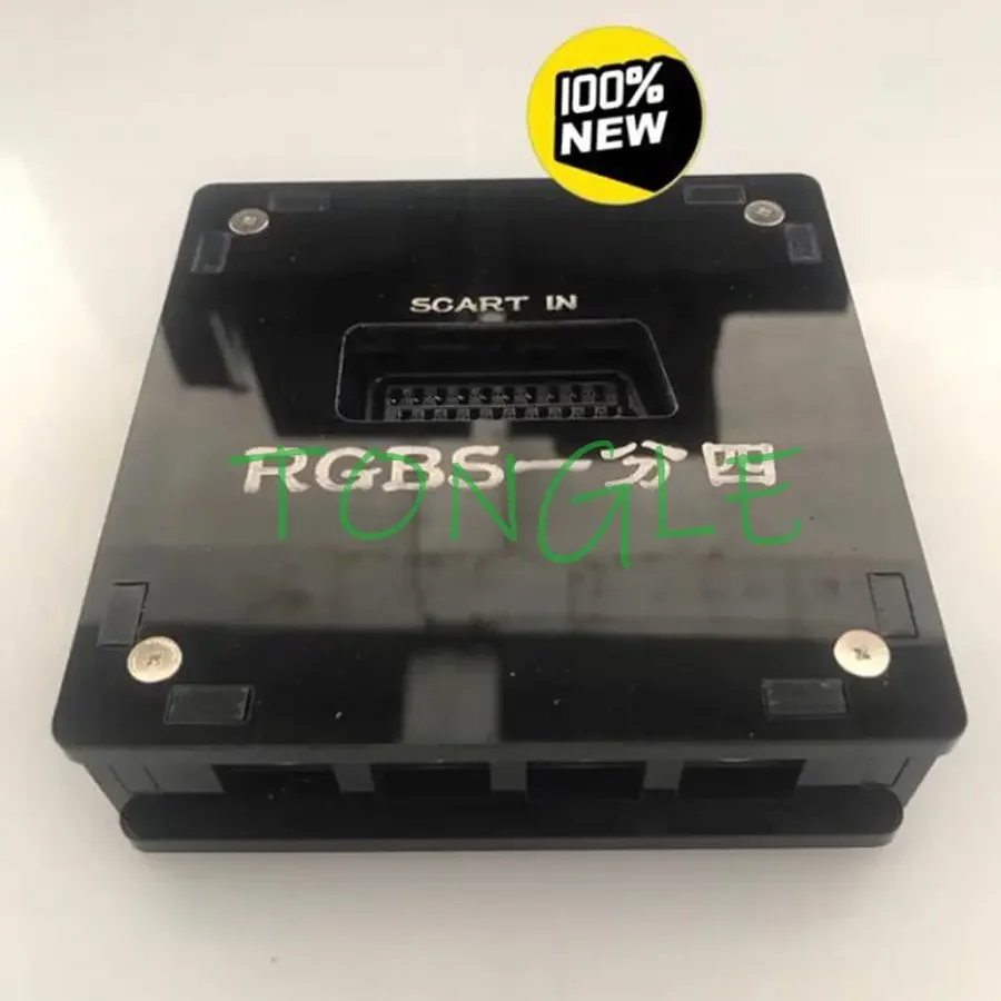 RGBS SCART 아크릴 비디오 스위처, 스플리터, 자동 변환 보드, 아케이드 게임 장치, 1 in, 4 out, 5 out