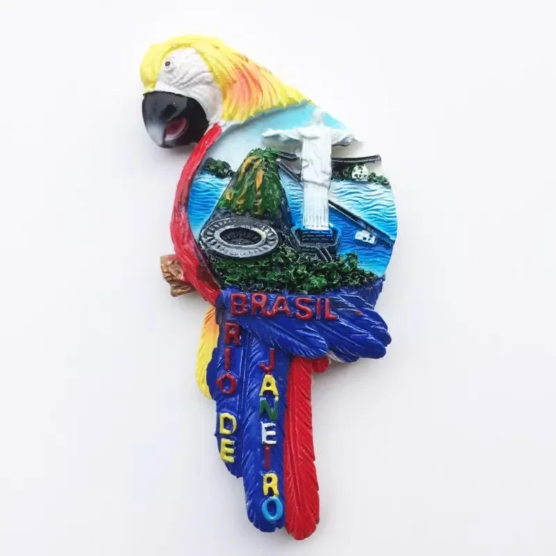 Aimant Réfrigérateur ICA Pérou – 7,3 X 6 Cm – Souvenir De Voyage 3D En Résine