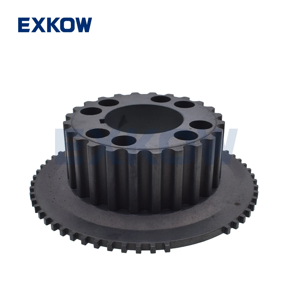 Crank Crankshaft Camshaft Gear Drive Sprocket For Mitsubishi PAJERO MONTERO SPORT KH4W 2008-L200 Triton KB4T 2005-1130A066 crankshaft sprocket flange