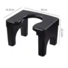 Squat Toilet Seat Stool Non Slip Washable Lightweight Stable for Toilet 6