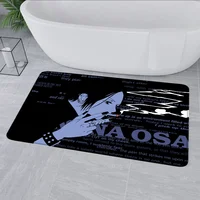 Nana Osaki Entrance Doormats Non-slip Bedroom Mat Halllway Carpet Kitchen Floor Mat Flannel Living Room Decor Bathroom Rugs 2