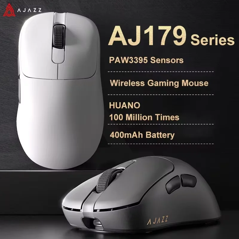 AJAZZ AJ179 PRO PAW3395 Wireless Gaming Mouse with RGB Charging