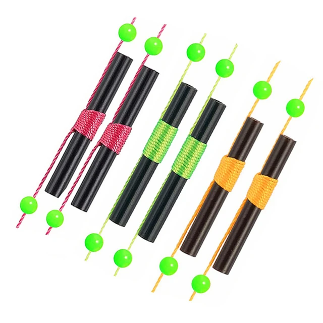 Bobber Stops for Fishing Floats,Slip Bobber Stop String Knots with