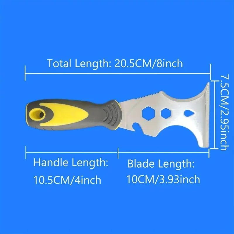 Multi Use Putty Knife Painting Tool Stainless Steel For Home DIY