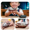 S820 1/32 2.4G Mini RC Boat LED Light Dual Motor Waterproof Remote Control Rescue 1008 Wireless Electric Vehicles Models Toys 4