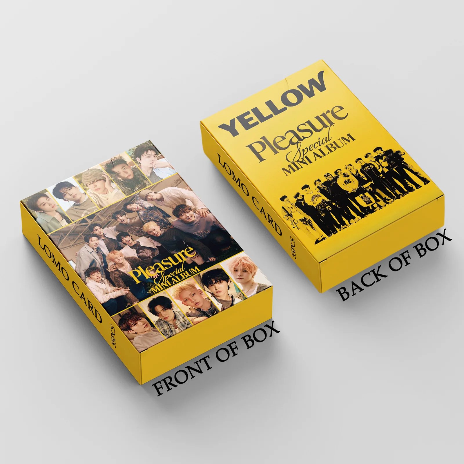 Kpop Idol Mini Album PLEASURE Photo Cards T5 Song MOVE lomo cards for Boys Girls Gifts
