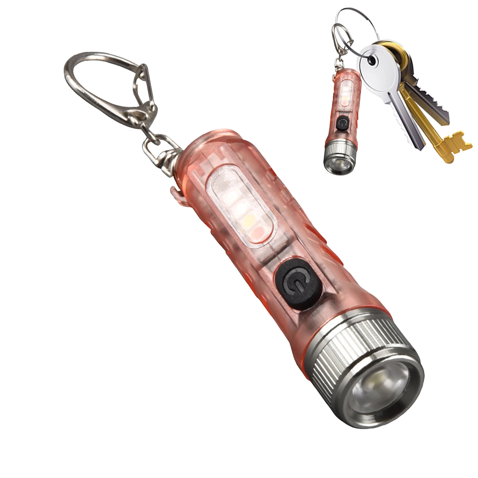 Bestudeer jungle Klagen Mini Led Zaklamp Sleutelhanger Oplaadbare Pocket Led Flash Light Portable  Sleutelhanger Licht Voor Indoor En Outdoor| | - AliExpress