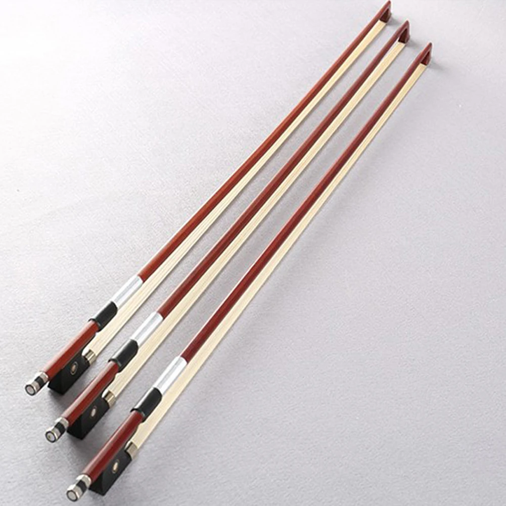 Archetto Per Violino 4/4 In Legno Di Serpente, Stile Barocco, Crine Naturale – Ideale Per Principianti