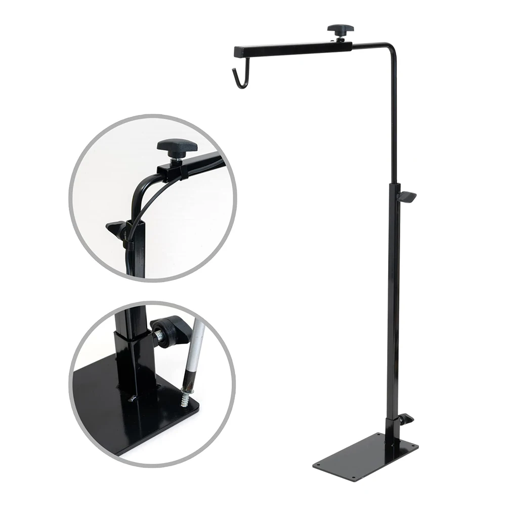 Adjustable Lamp Stand UVB Reptile Heating Lamp Shade E27 Amphibian Reptile Light Shade 110V-220V Animal Heating Holder