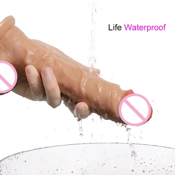 Huge Vibrating Dildos Realistic Big Penis with Suction Cup Remote Control Vibrator Phallus Dick Sex Toys for Women Masturbation 6