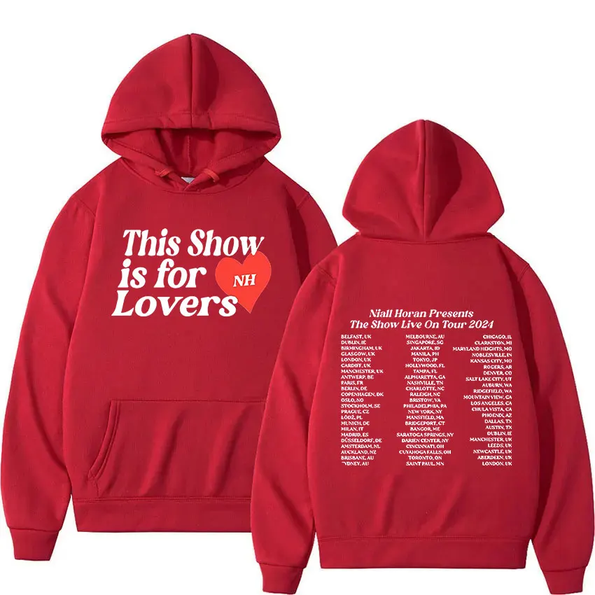 Niall Horan The Show Live on Tour 2024 New Album Hoodie Men Women Casual Fashion High Quality Oversized Sweatshirts Streetwear 3
