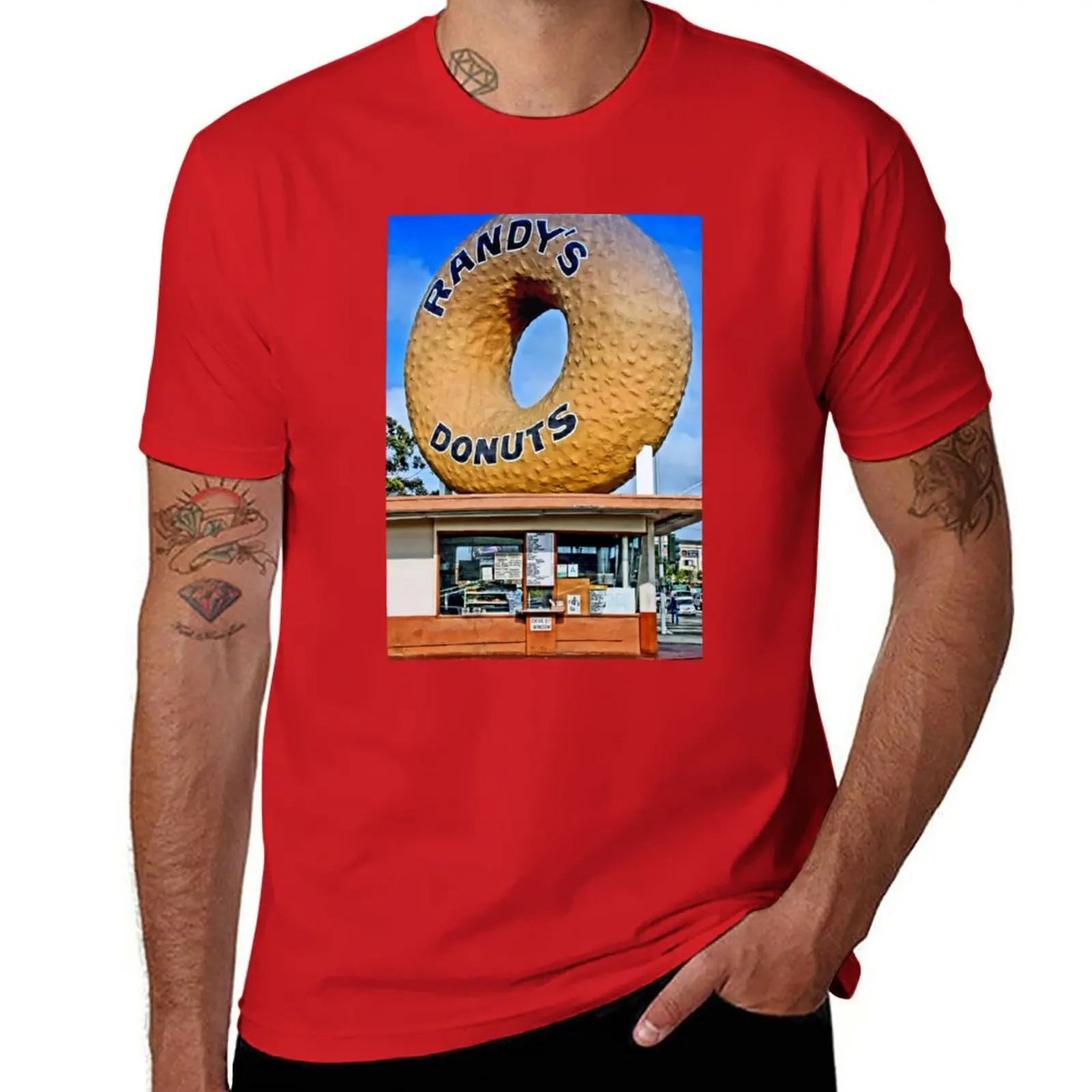 

Have A Donut T-Shirt summer tops korean fashion sports fans Men's t-shirt
