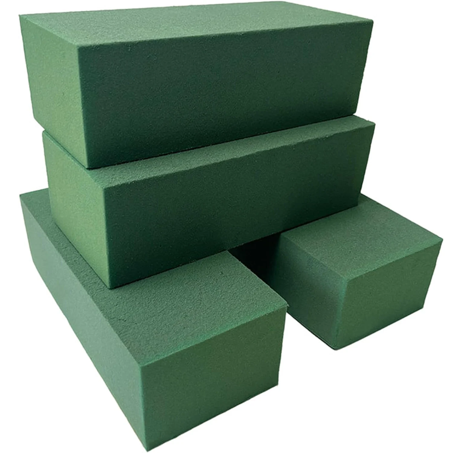 Lallisa 8 Blocchi Di Schiuma Per Fiori Artificiali In Neoprene | Mattonelle Resistenti All'acqua Per Composizioni Floreali Fai Da Te | 22,8 X 7,6 X 7,6 Cm - 2