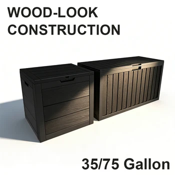 Resin Outdoor Storage Box 1