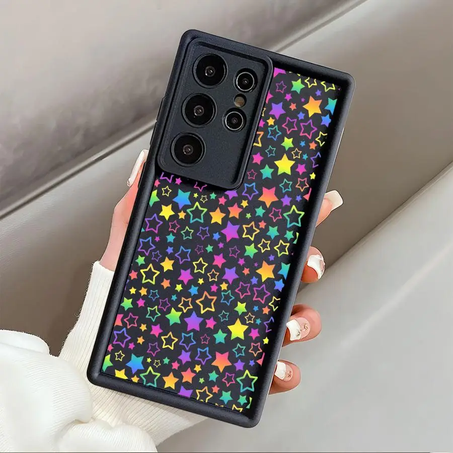 Colorful Stars Soft Phone Case Cover