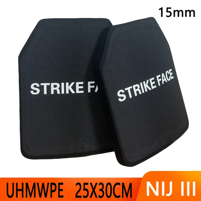 NIJ Class III  Pure PE Bulletproof Plate 25X30CM Class 3 Bulletproof Plate Tactical Insertion Plate Backpack Deck Body Armor 1
