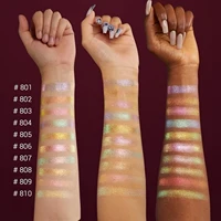 CHARMACY Duochrome Long-lasting Eyeshadow Palette High Quality Pigment Shadows with Glitter Makeup Cosmetic for Eye Women 2