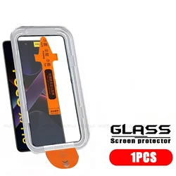 Premium Tempered Glass Screen Protector - 9H HD Full Cover, Dust Free - Poco x7 pro (1 Front Glass)