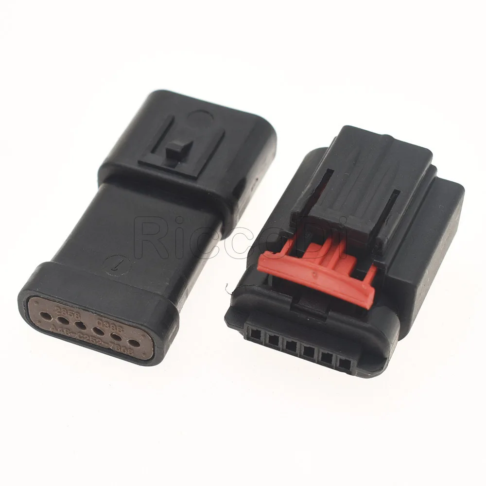 1-20 Sets 1-1419168-3 1-1419168-2 6 Pin Auto Waterproof Tyco Amp  