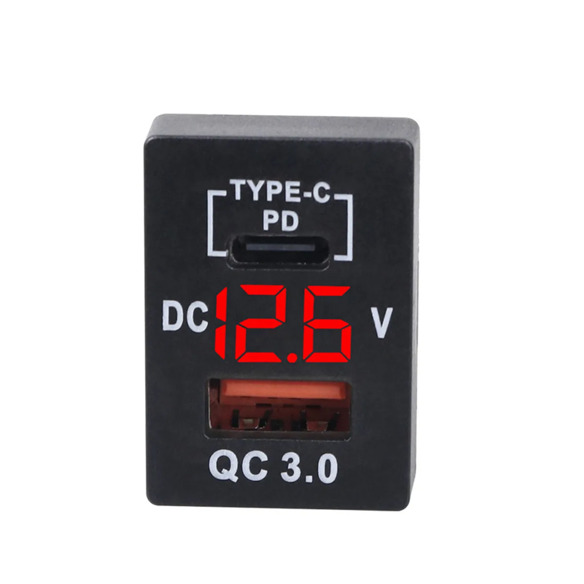 12V 24V PD Ÿ-C    (а ), LED QC3.0 USB  ,  Ÿ 