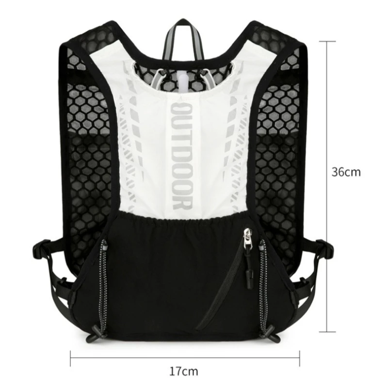 Running Hydration Vest Reflective Cycling Backpack Bicycle Bags Outdoor Sport Climbing Hiking MTB Road Bike Hydration Backpack