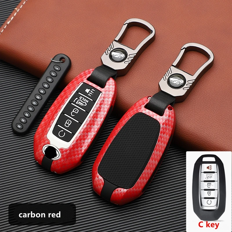 C key carbon red