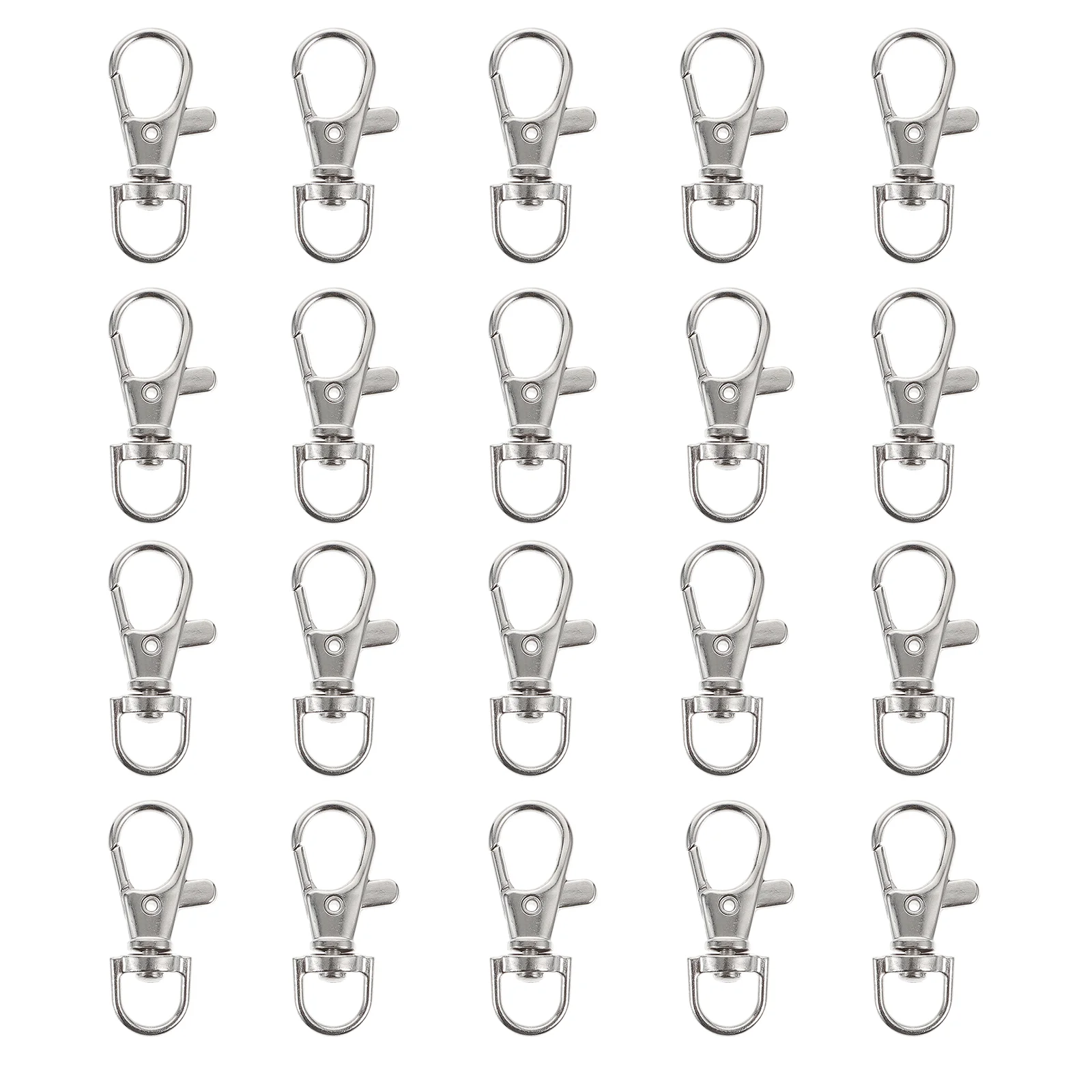 20pcs Cage Lock Birds Cage Accessories Parrot Cage Safety Buckles Cage