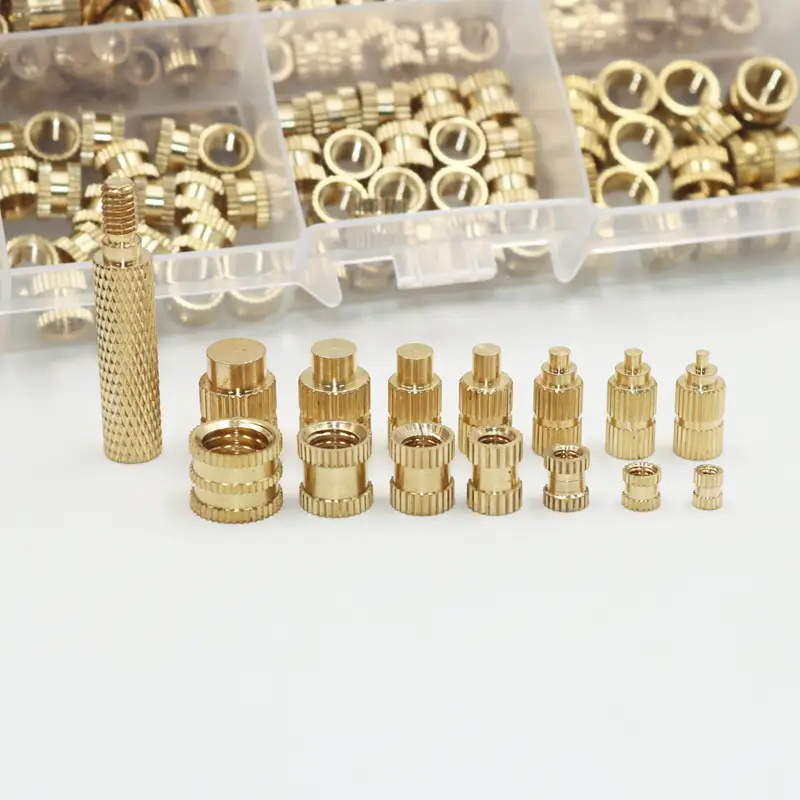 Heat Set Insert Press Tool Electric Soldering Iron Tip M2 M3 M4 M5 M6 M8 Thread Brass Inserts Nut Embedded Kit for 3d Printing image 6
