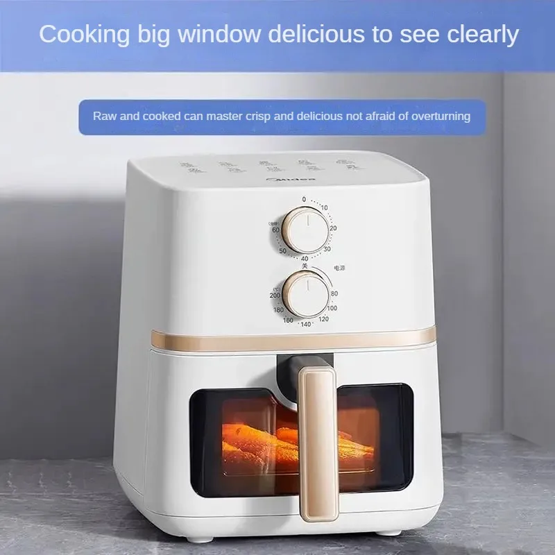 Air fryer large capacity household new visual fryer multifunctional non-flip oven integrated pot air electric fryer