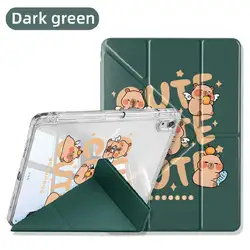 Adorable Capybara Cartoon Tablet Case Cover - Universal Fit - iPad Pro 10.5 inch (Mix05)